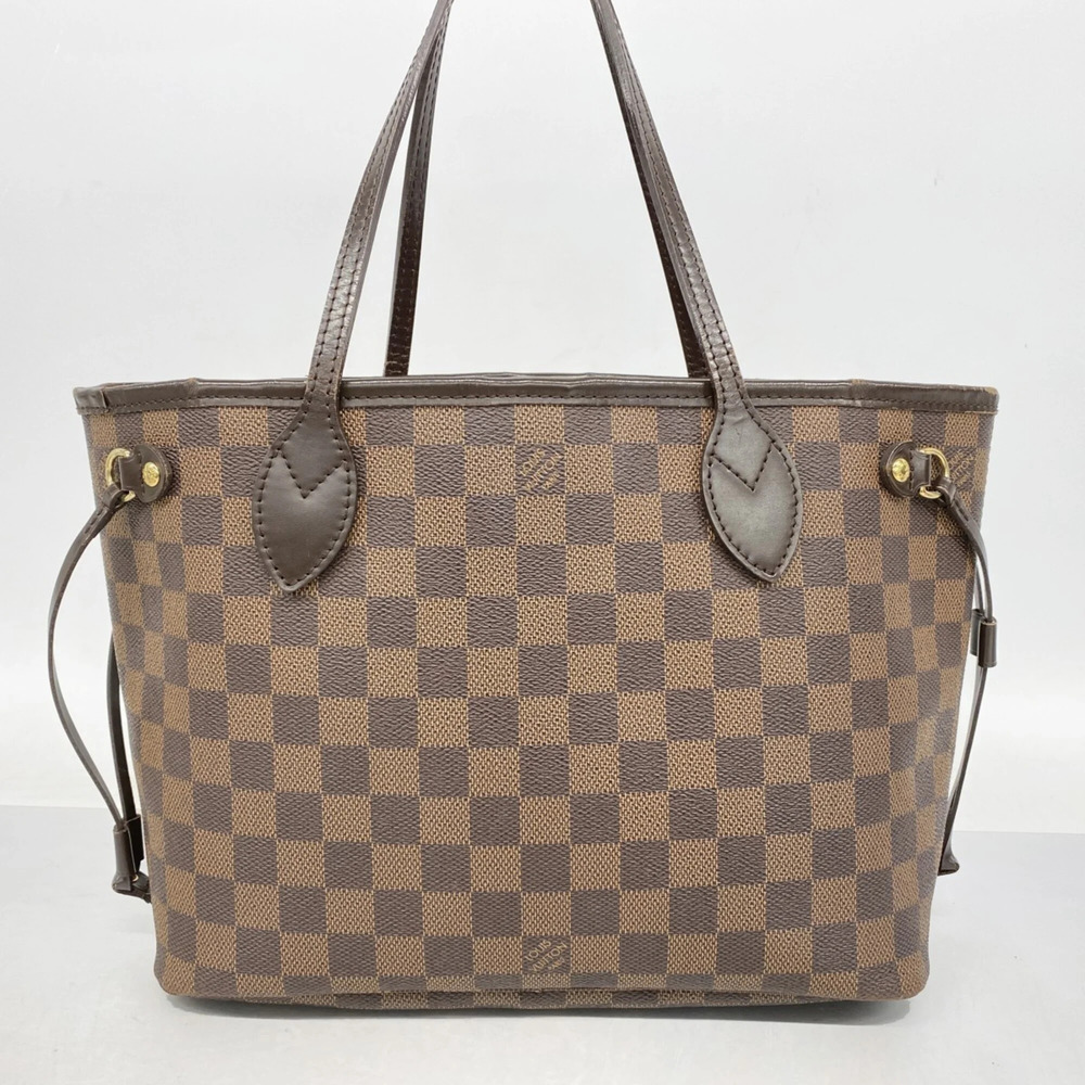LOUIS VUITTON Brown Damier Neverfull PM Tote Bag - Picture 13 of 13